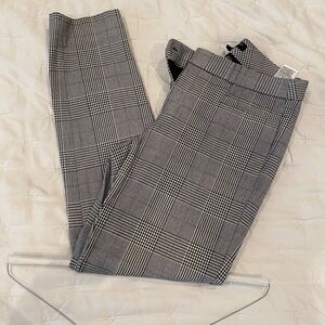 Banana Republic Houndstooth Plaid Pants